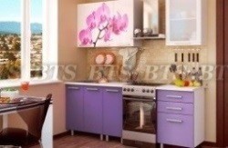 Кухня Орхидея фиолетовый Фабрика мебели БТС