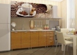 Кухня Кофе 2,0 м Фабрика мебели Дисави