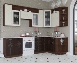 Угловая кухня Виола - Каприз производство Артём-мебель